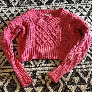 American Eagle crop sweater